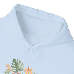 Cozy Tropical Sloth Hoodie - Double-lined Hood - Dipaliz - Hoodies - s