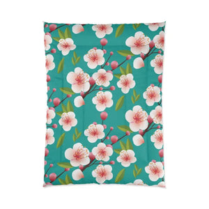 Floral Polyester Comforter - Cozy Bedroom Sanctuary Style - Dipaliz - Quilts & Comforters