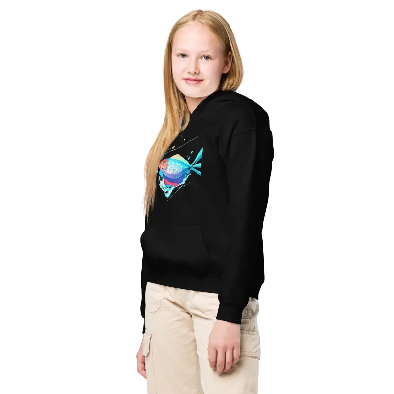 Dive Into Comfort: Youth Heavy Blend Hoodie For Active Souls
