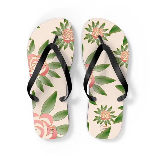 Dive Into Comfy Bliss with Dipaliz Unisex Flip Flops - l / Black Sole Shoes