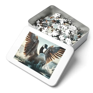 Goose Fluttering Jigsaw Puzzle High-quality Chipboard - Dipaliz - Puzzles