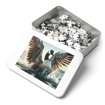 Goose Fluttering Jigsaw Puzzle: Dive Into Relaxation - Puzzle