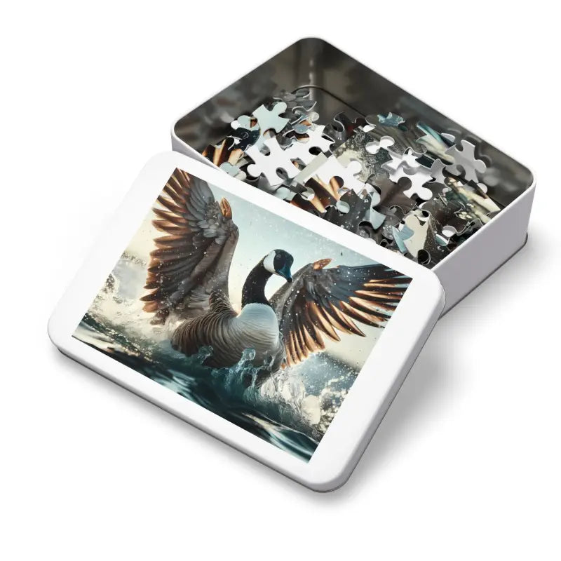 Goose Fluttering Jigsaw Puzzle: Dive Into Relaxation - Puzzle