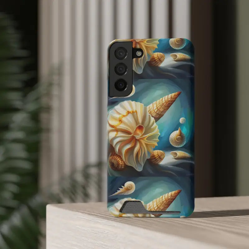 Dive Into Splashy Sea Shell Phone Case Magic!