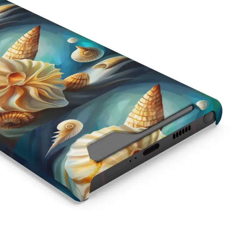 Dive Into Splashy Sea Shell Phone Case Magic!