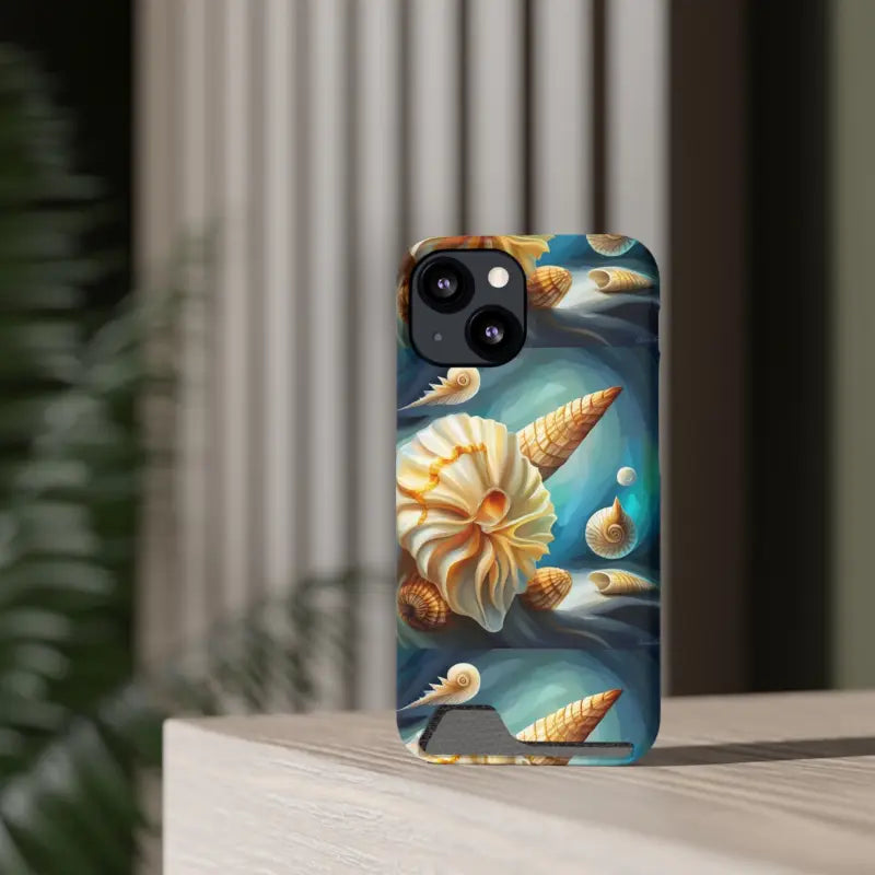 Dive Into Splashy Sea Shell Phone Case Magic!