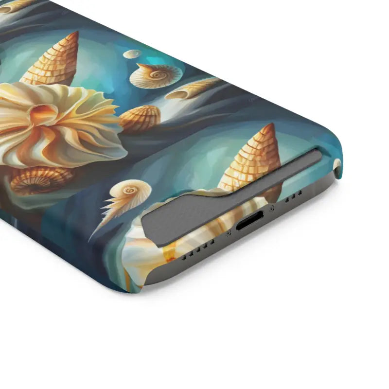 Dive Into Splashy Sea Shell Phone Case Magic!