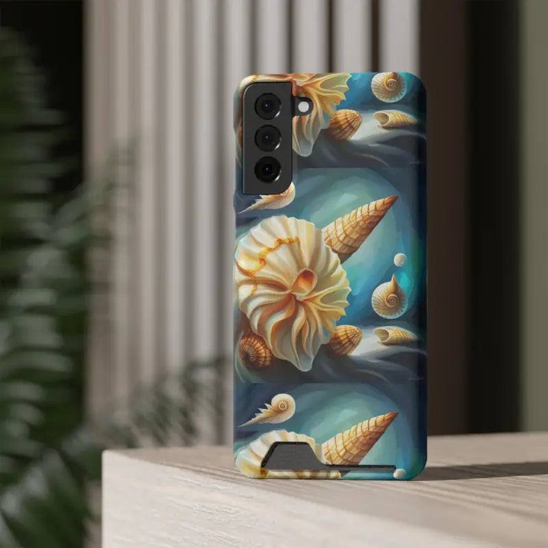 Dive Into Splashy Sea Shell Phone Case Magic!