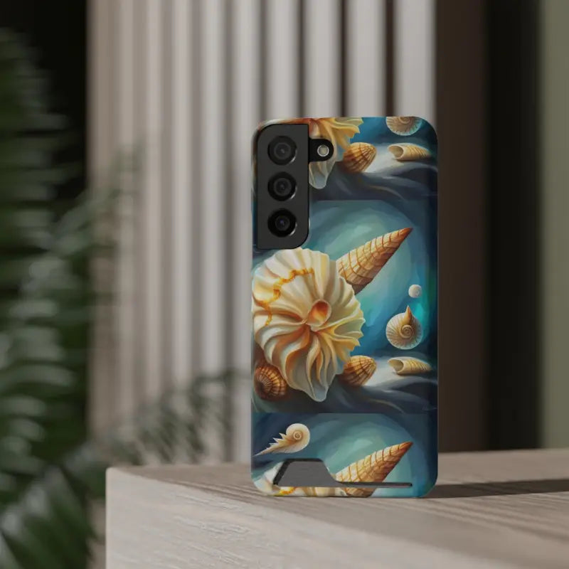 Dive Into Splashy Sea Shell Phone Case Magic!