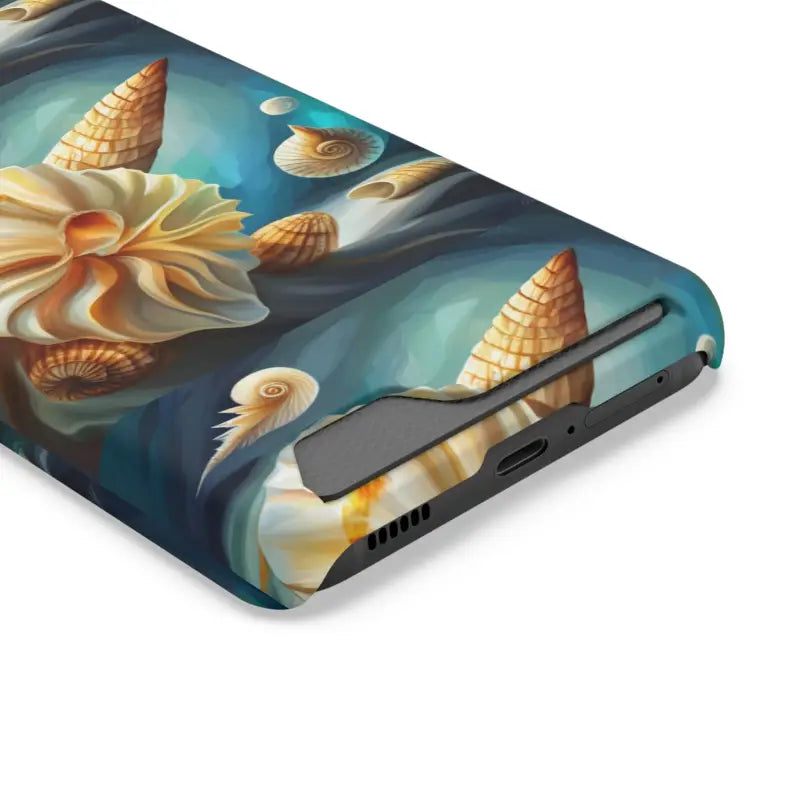 Dive Into Splashy Sea Shell Phone Case Magic!