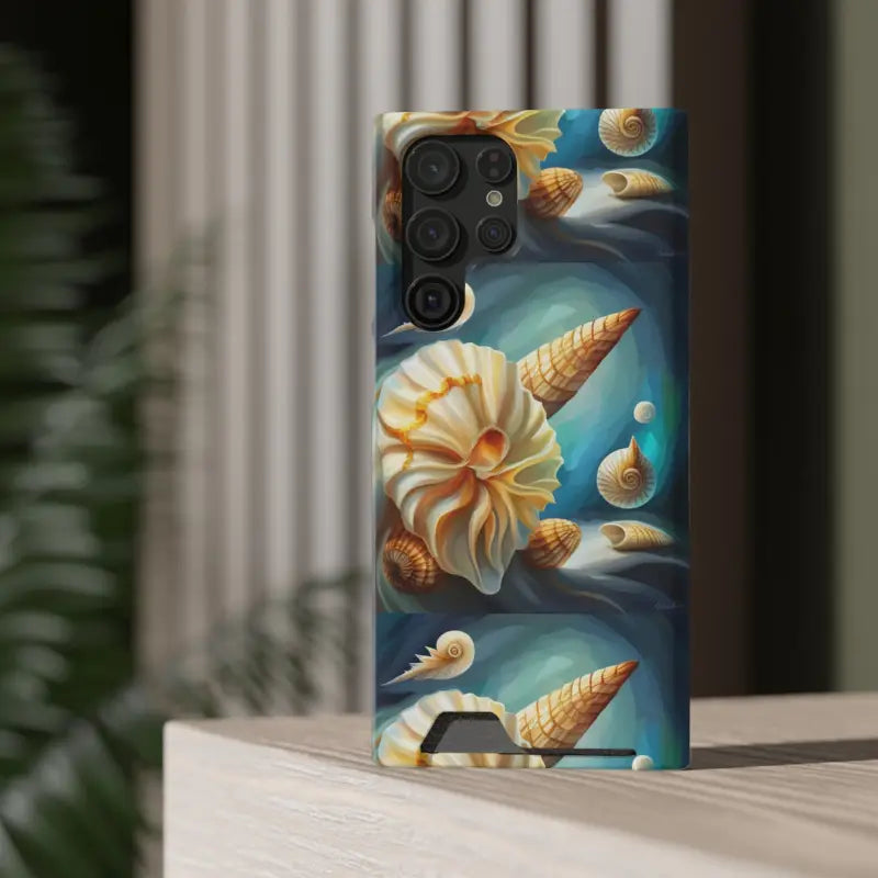 Dive Into Splashy Sea Shell Phone Case Magic!