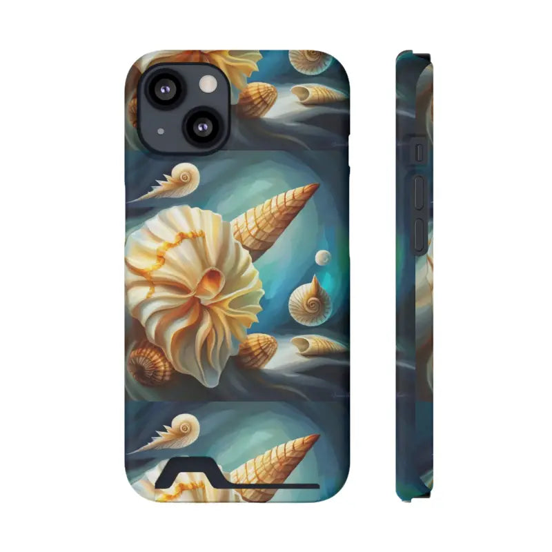 Dive Into Splashy Sea Shell Phone Case Magic! - Iphone 13 / Matte / Without Gift Packaging