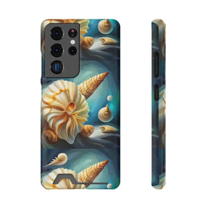 Phone Case Sea Shells Star Fishes Protection Style - Dipaliz - Samsung Galaxy S21 Ultra / Glossy / Without Gift