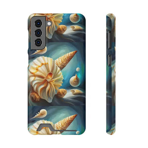 Phone Case Sea Shells Star Fishes Protection Style - Dipaliz - Samsung Galaxy S21 Plus / Glossy / Without Gift