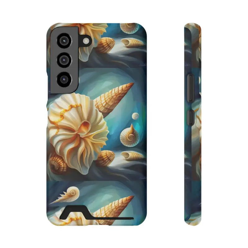 Dive Into Splashy Sea Shell Phone Case Magic! - Samsung Galaxy S22 / Matte / Without Gift Packaging