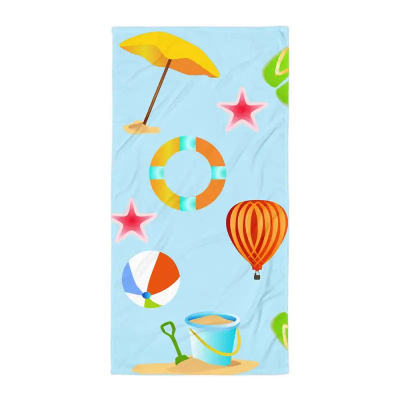 Ultimate Beach Ball Towel: Luxurious Water Absorbent & Stylish - Towels