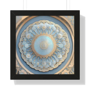 Framed Vertical Poster - Women’s Fashion Abstract Art - Dipaliz - 16″ x / Black - Posters Prints & Visual Artwork