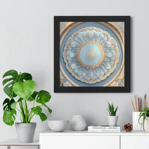 Framed Vertical Poster - Women’s Fashion Abstract Art - Dipaliz - Posters Prints & Visual Artwork