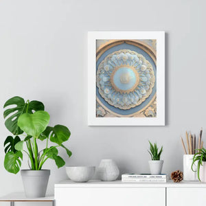 Framed Vertical Poster - Women’s Fashion Abstract Art - Dipaliz - Posters Prints & Visual Artwork