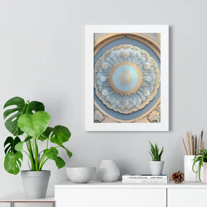 Framed Vertical Poster - Women’s Fashion Abstract Art - Dipaliz - Posters Prints & Visual Artwork