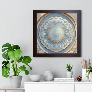 Framed Vertical Poster - Women’s Fashion Abstract Art - Dipaliz - Posters Prints & Visual Artwork