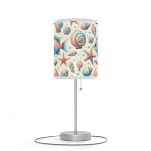 Pastel Fishes Marine Life Steel Lamp - Dipaliz - White / Silver / one Size - Lamps