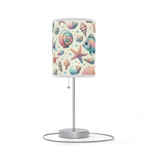 Pastel Fishes Marine Life Steel Lamp - Dipaliz - White / Silver / one Size - Lamps