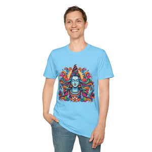 Divine Lord Shiva Unisex Softstyle Cotton t Shirt - Dipaliz - T-shirts