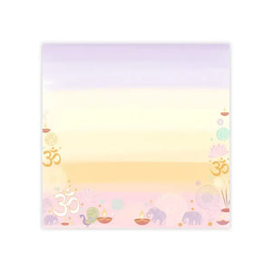 Pastel Festival Sticky Notes - Diwali Om Design - Dipaliz - 4’’ x / White - Paper Products