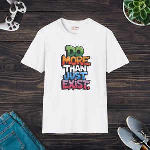 Unisex Softstyle Tee - Twill Tape Shoulders Relaxed Style - Dipaliz - White / s - T-shirts