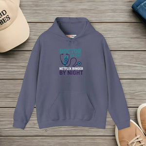 Night Hooded Sweatshirt Cloudsoft Cozy Warmth - Dipaliz - s / Heather Navy - Hoodies