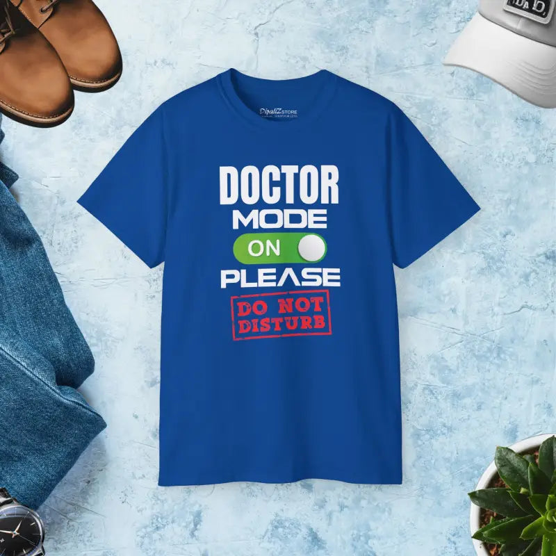 Doctor Mode on Tee - Ultra Cotton Classic Unisex Top - Royal / s T-shirt