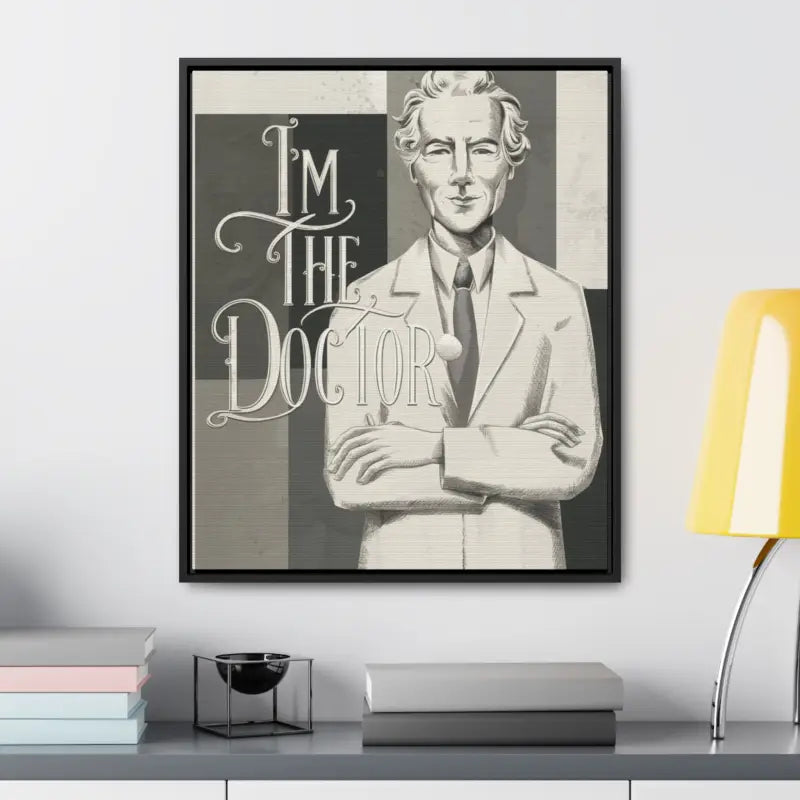 Transform your Space with Doctor-themed Gallery Canvas Wraps