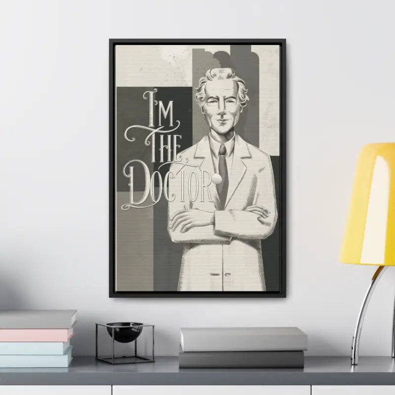 Transform your Space with Doctor-themed Gallery Canvas Wraps