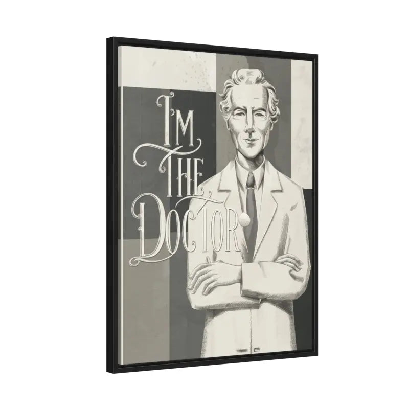 Transform your Space with Doctor-themed Gallery Canvas Wraps