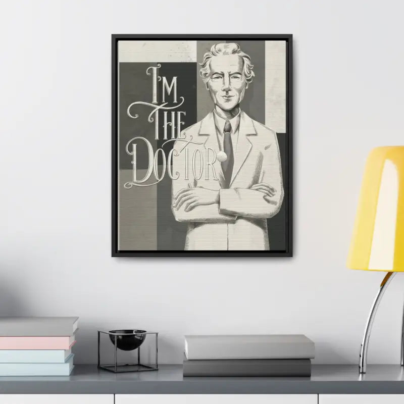 Transform your Space with Doctor-themed Gallery Canvas Wraps