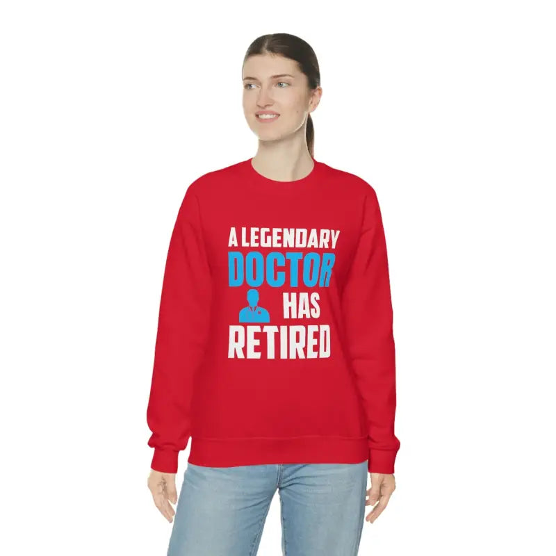 Legendary Doctor’s Retirement Crewneck Sweatshirt