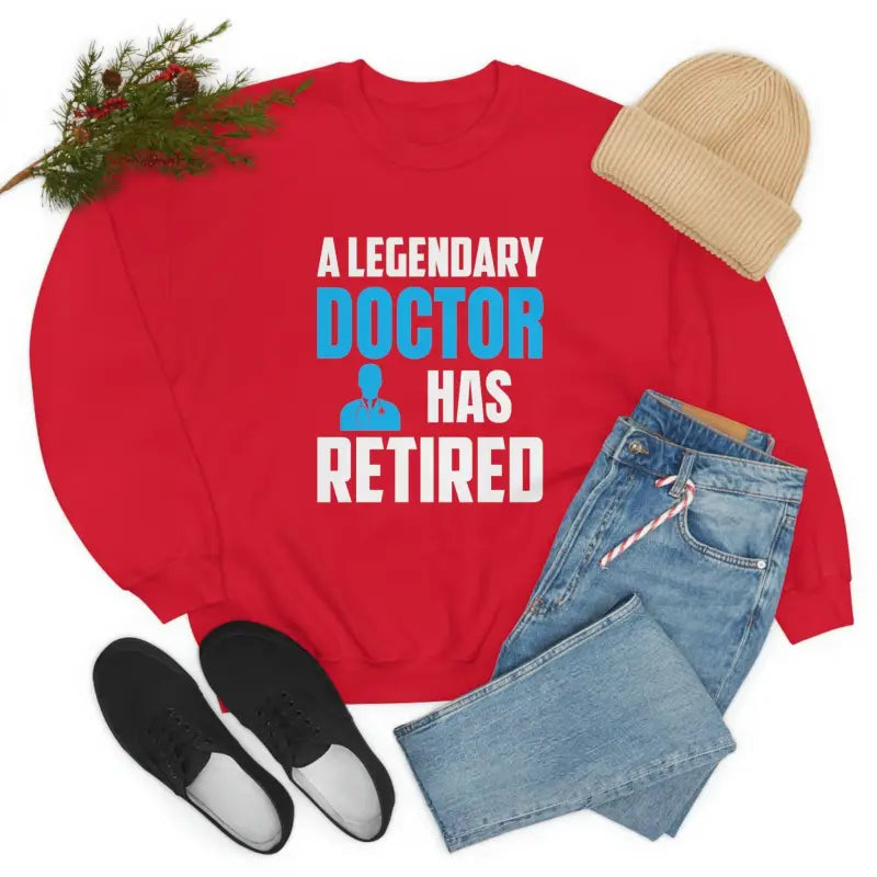 Legendary Doctor’s Retirement Crewneck Sweatshirt