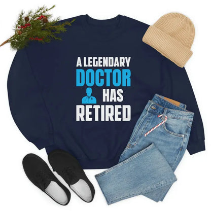 Legendary Doctor’s Retirement Crewneck Sweatshirt