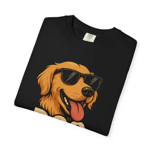 Dog Dad Funny Shirt Premium Cotton Tee - Dipaliz - T-shirts