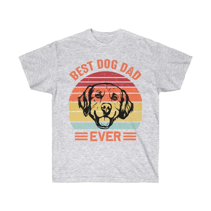 Style: Dog Lover Ultra Cotton Tee for Dads - Ash / s T-shirt