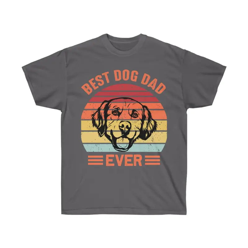 Style: Dog Lover Ultra Cotton Tee for Dads - Charcoal / s T-shirt