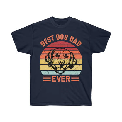 Style: Dog Lover Ultra Cotton Tee for Dads - Navy / s T-shirt