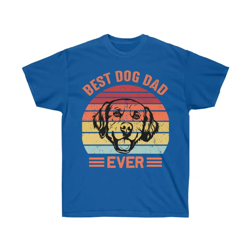 Style: Dog Lover Ultra Cotton Tee for Dads - Royal / s T-shirt