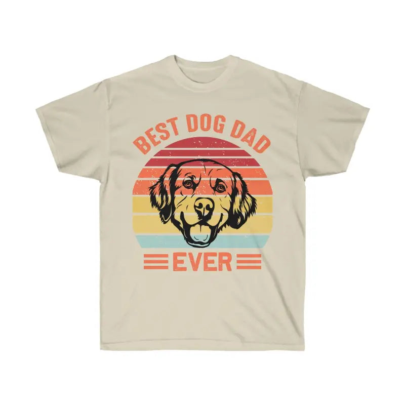 Style: Dog Lover Ultra Cotton Tee for Dads - Sand / s T-shirt