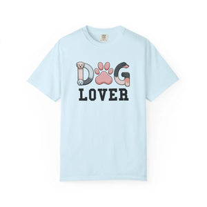 Dog Lover T-shirt, Cute Paw & Puppy Graphic Tee - T-shirts
