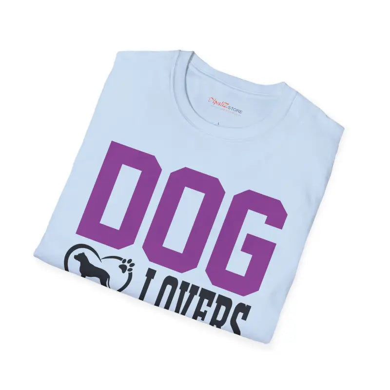 Unisex Softstyle Tee for Dog Lovers - Comfy Cotton Perfection - T-shirt