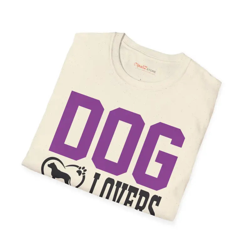 Unisex Softstyle Tee for Dog Lovers - Comfy Cotton Perfection - T-shirt