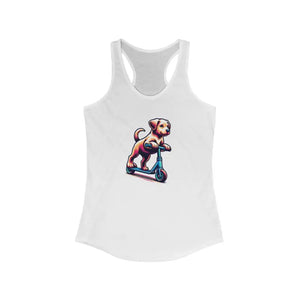 Women’s Racerback Tank Top - Slim Fit Print Design - Dipaliz - s / White - Tops