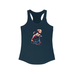 Women’s Racerback Tank Top - Slim Fit Print Design - Dipaliz - Xs / Midnight Navy - Tops